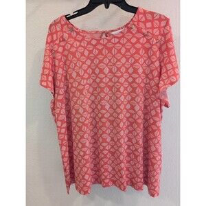 Women's liz claiborne Short Sleeve Blouse